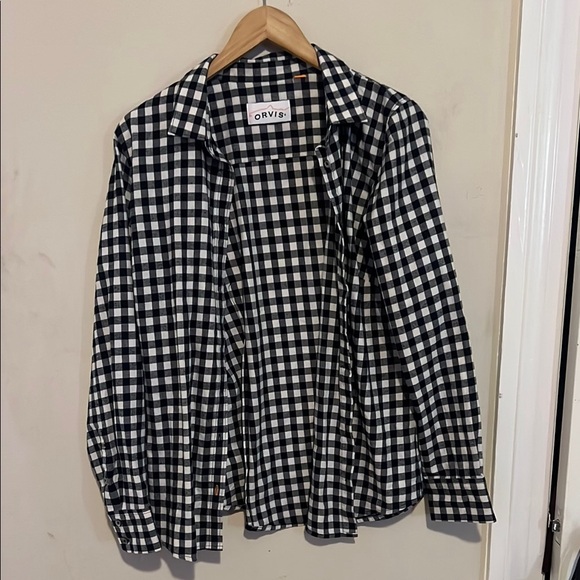 Orvis Monochrome Checkered Shirt - Picture 1 of 3